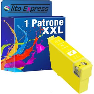 PlatinumSerie 1x cartridge alternatief voor Epson 34XL T3474 Yellow