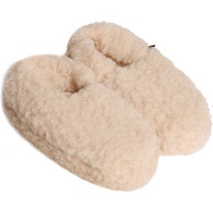 Alwero sloffen Siberian Eco zool Beige 35-36