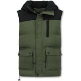 Bodywarmer Mannen - Bodywarmer Heren Outdoor - 901- Groen