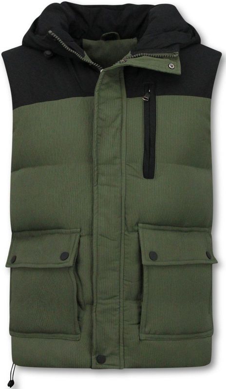 Bodywarmer Mannen - Bodywarmer Heren Outdoor - 901- Groen
