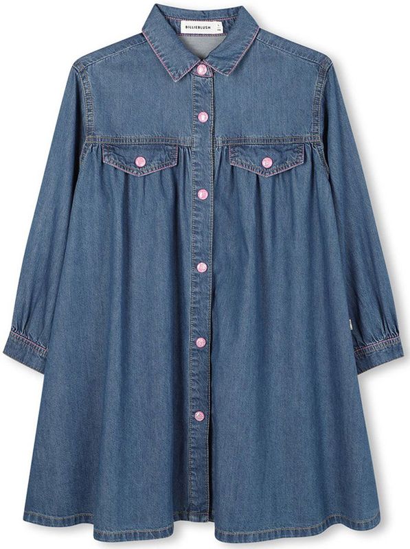 Billieblush - U21280 - Denim Overhemdjurk - Meisjes