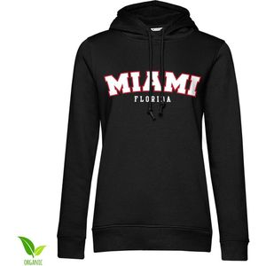 Hybris Miami Florida Girls Hoodie Damen Black-XL