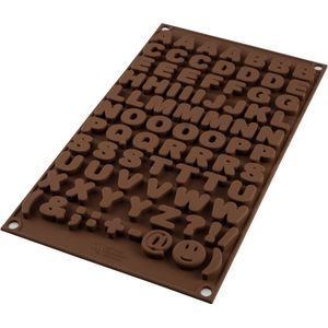 Silikomart Chocoladevorm Alfabet
