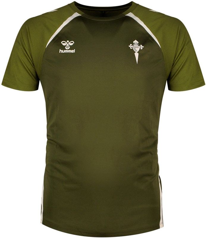 Hummel Rc Celta De Vigo 25/26 Lead 2.0 T-shirt Met Korte Mouwen Groen S Man