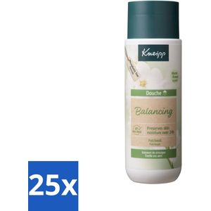 25 x Kneipp - Douchegel - Patchouli - 200 ml - Douchegel Patchouli - Balans Huid - Natuurlijke Douchegel - Ontspannende Douchegel - Patchouli Geur