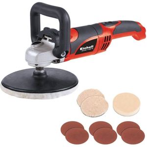 Krachtige Polijst- en Schuurmachine met Soft Start en Toebehoren - 1.100 W, 180 mm