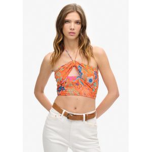 Superdry - Kort Geweven Topje - Dames - Tops