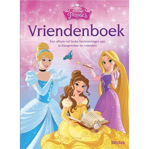 Disney Princess - Vriendenboek - Kartonboek - Multicolor