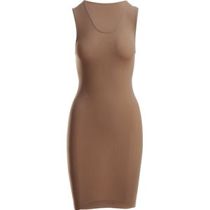 Wolford Wide Shoulder Dress Dames Onderjurk - macchiato - Maat L