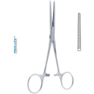 Medluxy - Rochester Pean Arterieklem - Recht - 16 cm (Klemschaar, Verpleegkunde, Artery Forceps)
