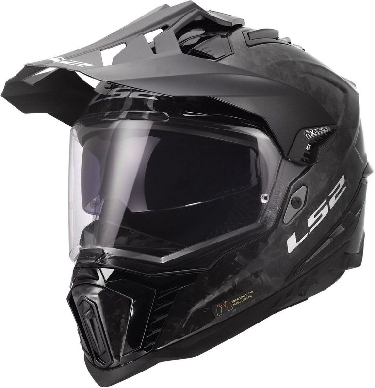 LS2 - MX701 Explorer Carbon 06 - Integraalhelm