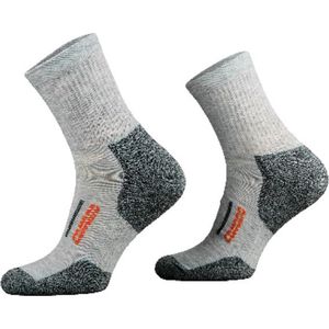 Comodo Wandelsokken Polyester TRE5 - Lichtgrijs - Maat 35-38