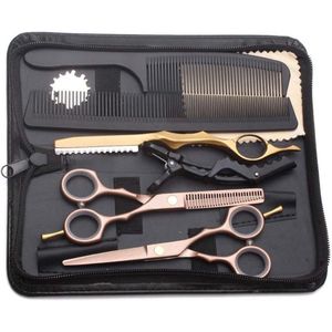 Zylo® Kappersset - Professionele Kappenset - Set voor Mannen en Vrouwen - 23x10x4cm - Goud