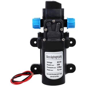 Pump for Washing System, Self Priming Membrane Caravan Water Pump, Booster Water Pump, 116 Psi, for DC 12V Water Pump, Washing Pump