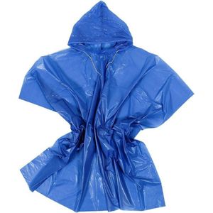 Regen Poncho - One size - Inclusief capuchon (1 stuk)