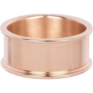 iXXXi Jewelry - Basisring - Rosegoud gekleurd - 10 mm - maat 16