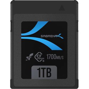 CFexpress Geheugenkaart Type B 1TB - 1700 MB/s Lezen en 1500 MB/s Schrijven voor Professionele Fotografie en Videografie