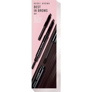 Bobbi Brown Best in Brows ESPRESSO 3-Set Brow Pencil + Refill + Natural Brow Shaper