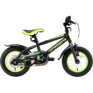 Bikestar 12 inch Urban Jungle kinderfiets, zwart / geel