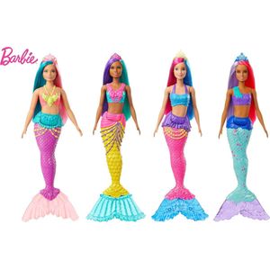 Barbie Tienerpop Dreamtopia: Zeemeermin 30 Cm Blauw/roze