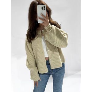 SARAH CARDIGAN - BEIGE