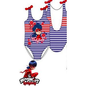 Miraculous Ladybug badpak - blauw - maat 110 / 5 jaar