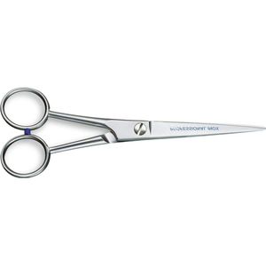 Professionele Victorinox 8.1002.15 Haarschaar Met Extra Scharfe Klinge - Mikrozahnung - Grijs Metalen Handvat
