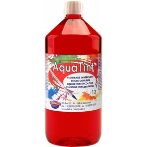 Ecoline / aquatint DONKER ROOD flacon 1 liter