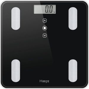 Glazen Personenweegschaal met Lichaamsanalyse en Impedantiemeting