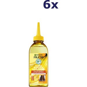 6x Garnier Fructis Hair Drink 200 ml Banana