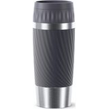 Tefal Travel Mug Easy Twist Thermobeker - Antraciet - 0,36 liter