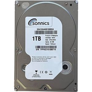 1 TB SATA Harde Schijf 7200 RPM voor Desktop PC en CCTV Opslag