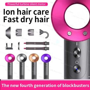 Cissé Ionic Haardroger – 120.000 RPM High-Speed Motor | 3 Warmte- & 3 Blaasstanden | Ionische Technologie | Inclusief Opzetstukken | Krachtige & Snelle Haardroger