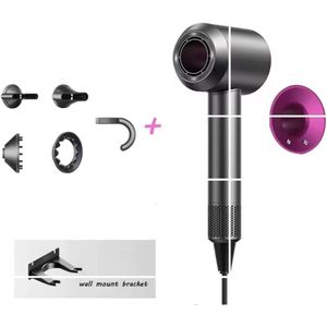 Cissé Ionic Haardroger – 120.000 RPM High-Speed Motor | 3 Warmte- & 3 Blaasstanden | Ionische Technologie | Inclusief Opzetstukken | Krachtige & Snelle Haardroger