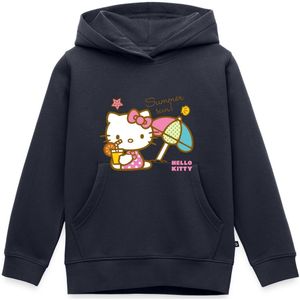 Hello Kitty Op Het Strand Onder Een Zonnescherm Premium Hoodie Kinderen