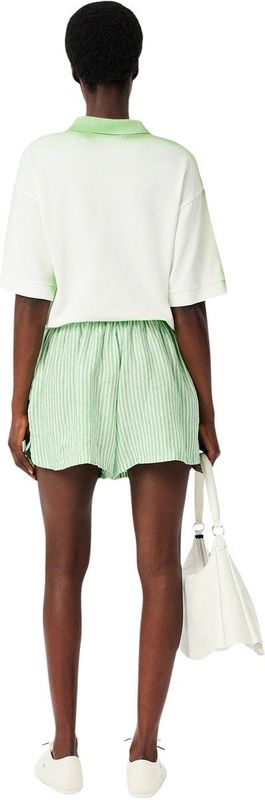 Lacoste - FF0226 - Korte Broek - Wit/Peppermunt - Wide Fit