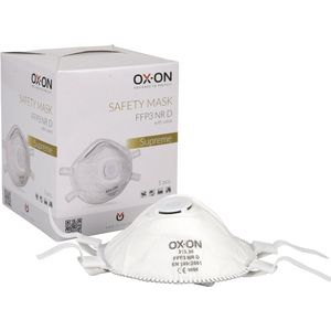 OX-ON stofmasker met uitademventiel FFP3 NR D - type 313.30 - filtermasker
