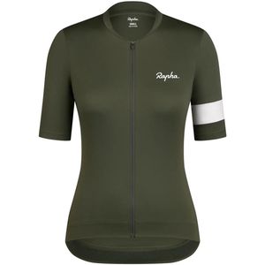 Rapha - Core Jersey - Fietsshirt - Olijfgroen