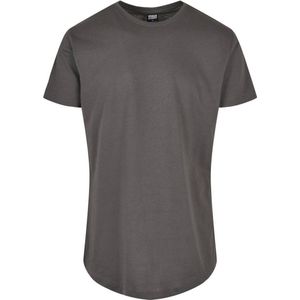 Urban Classics - Shaped Long Heren T-shirt - XXL - Grijs