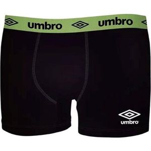 Umbro boxershort heren - mannen onderbroek - perfecte pasvorm - maat XXL - groene elastiek