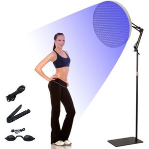 Unyqoos® Verstelbare zonnelamp met blauw licht voor thuisgebruik en bruiningsdoeleinden