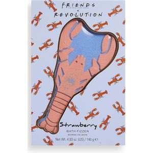 Makeup Revolution x Friends - Lobster Bath Fizzer - Aardbei Geur