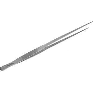 Roestvrijstalen rechte tangen - geweldig gereedschap voor thuis, keuken, Aquarium, Bonsai, tuinieren - 18.9inch Straight Tweezer Splinter