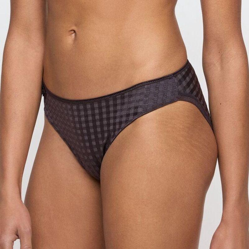 Slip met bloemenapplicatie, model 'Avero'