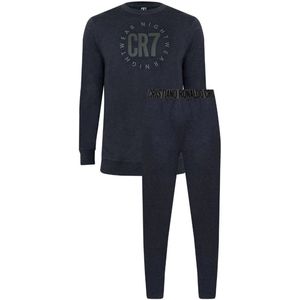 CR7 Lange Heren Pyjama in Geschenkdoos – Grijs & Groen