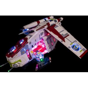 Light My Bricks - Geschikt voor LEGO Star Wars UCS Republic Gunship 75309 Verlichtings Set