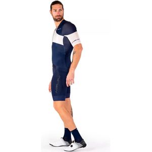 Nalini - Heren - Fietsshirt - Korte mouwen - Wielrenshirt - Zomer - NEBRASKA JERSEY - BLUE/PRISTINE - M