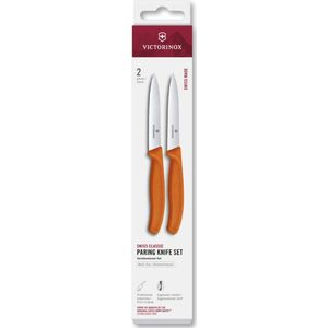 Victorinox - Swiss Classic 6.7799.2C1 - Groentemessen - Oranje - Set van 2 - 10 cm