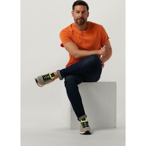 G-Star Raw Lash R T S/s Polo's & T-shirts Heren - Polo shirt - Oranje - Maat XL