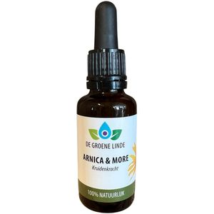 De groene linde - arnica en more - olie - 30ml